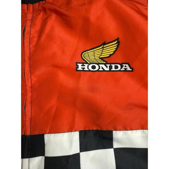 Forever 21 Vintage Inspired Honda 500 Windbreaker Racing Jacket size XL - Picture 2 of 5